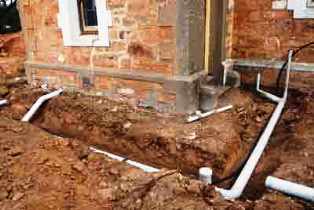 outside drainage Friern Barnet